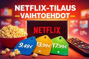 Netflix-tilaus vaihtoehdot