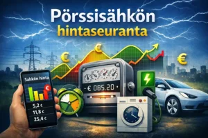 Pörssisähkön hintaseuranta