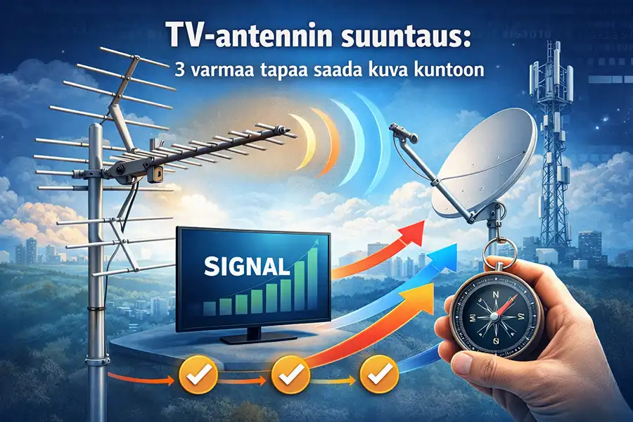 TV-antennin suuntaus